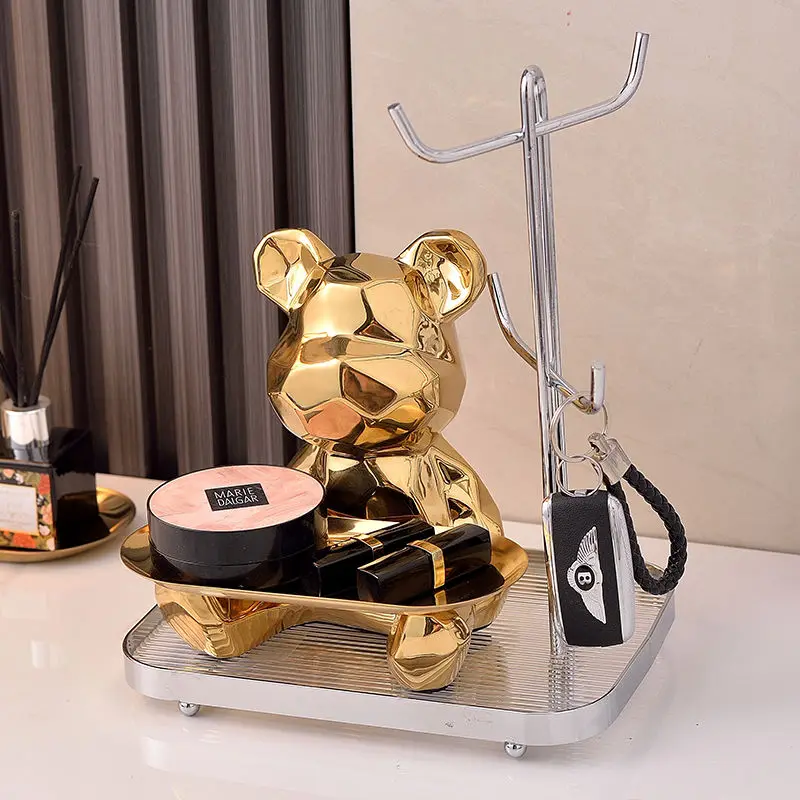 

Геометрическая фотокопилка с подносом, копилка с керамическим покрытием, ключ, коробка для хранения косметики, украшение для книжной полки.