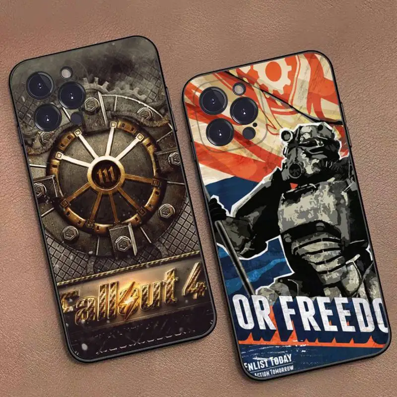 

Fallout Phone Case For iPhone 14 11 12 13 Mini Pro Max 8 7 6 6S Plus X SE 2020 XR XS Funda Case