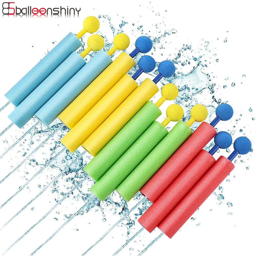 

BalleenShiny 1/12pcs Foam Squirt Guns for Kids Water Gun Shooter for Summer Pool Beach Water Gun Foam for Boys and Girls Outdoor