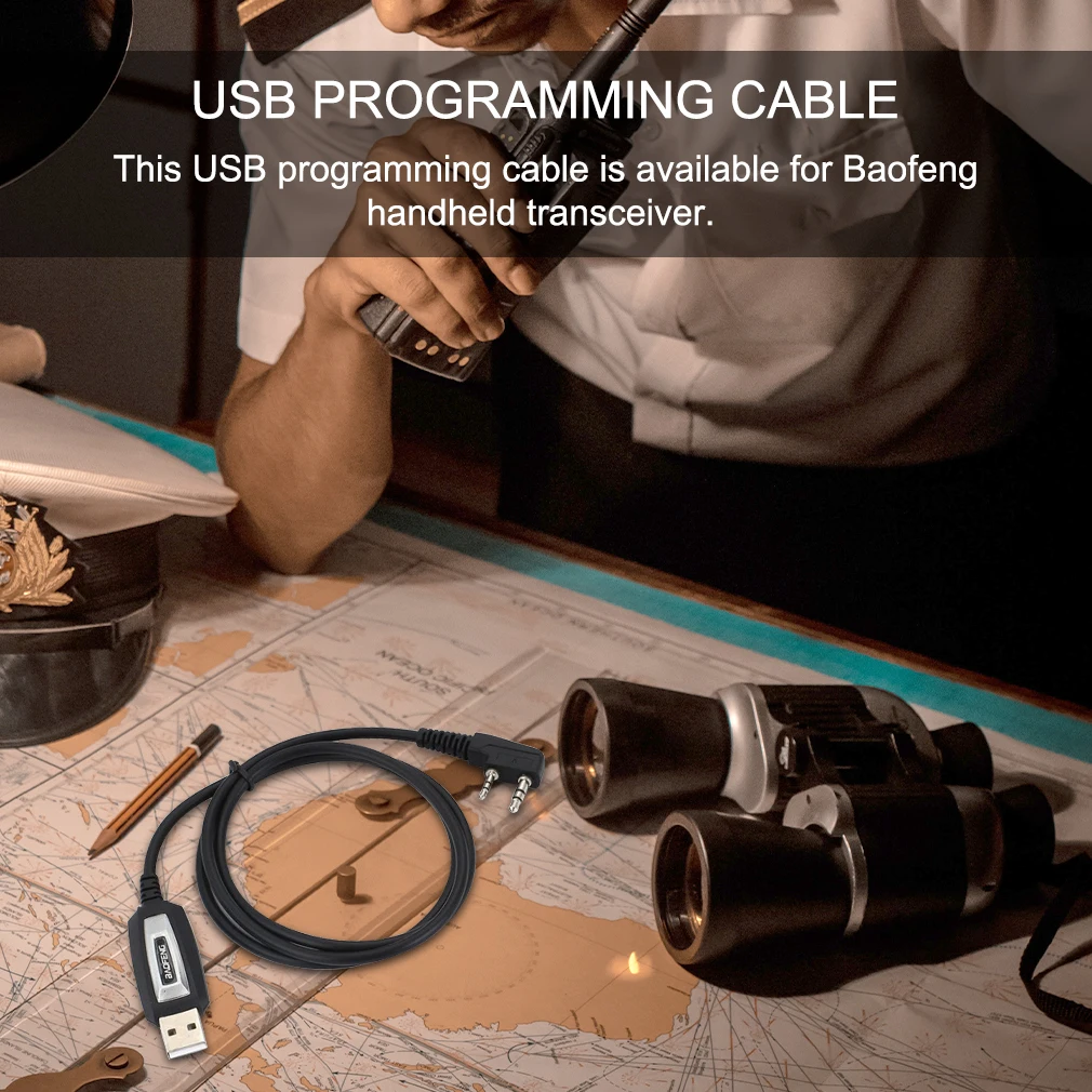 Usb-кабель для программирования/шнур Cd-драйвер Baofeng Uv-5R / Bf-888S ручной трансивер