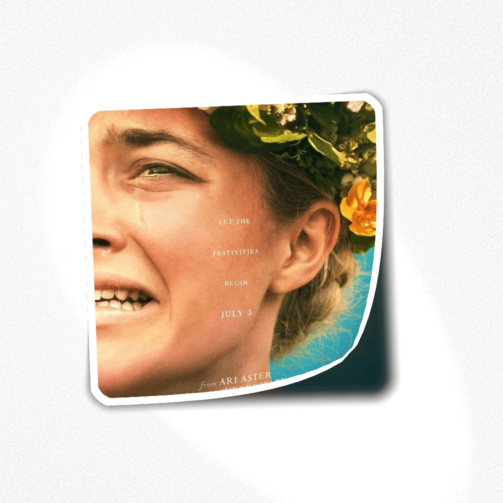 

HORROR MOVIES STICKER 020 Sticker for Laptop Decor Bedroom Car Cute Cartoon Art Fashionable Public Suitcase