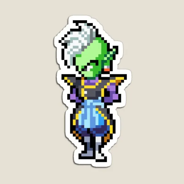 Магнит для детской игрушки Zamasu Hq Pixel Edition наклейки Декор дома смешные милые