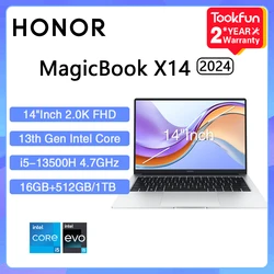 Ну слушайте, хорошая цена. Ноутбук HONOR MagicBook X14 2024 (R5 7640HS 16GB 512GB) за 42993 руб