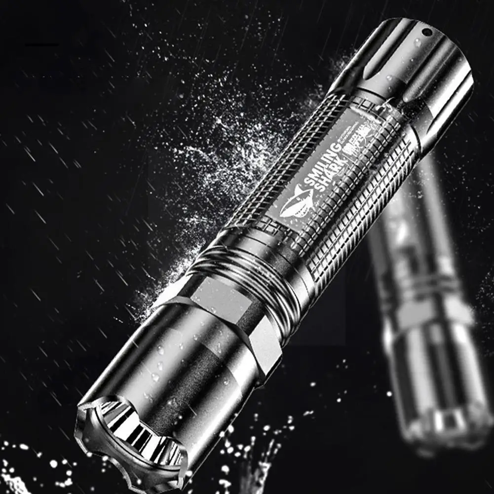 

Portable Flashlight Strong Light Rechargeable Bicycle Emergency Zoom Battery Lights 3 Modes Flashlight Camping Adjustable L U3r7