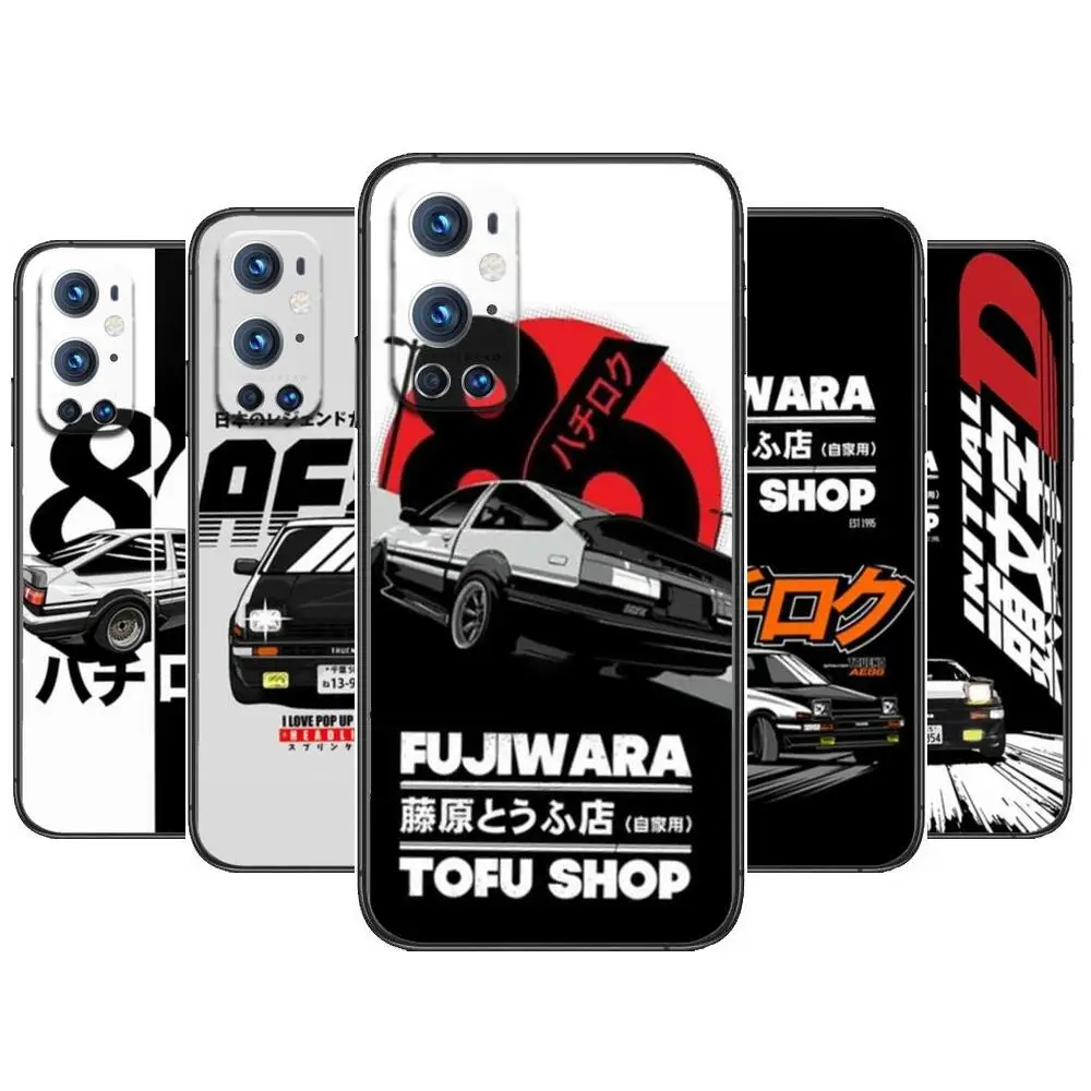 Японский классический комикс Initial D JDM AE86 для OnePlus Nord N100 N10 5G 9 8 Pro 7 7Pro чехол телефона
