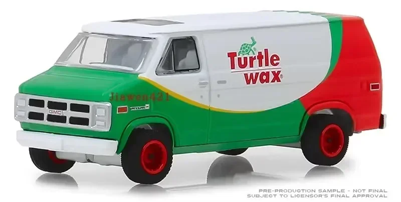 1:64 Turtle Wax - 1983 GMC Vandura литая под давлением модель автомобиля из металлического