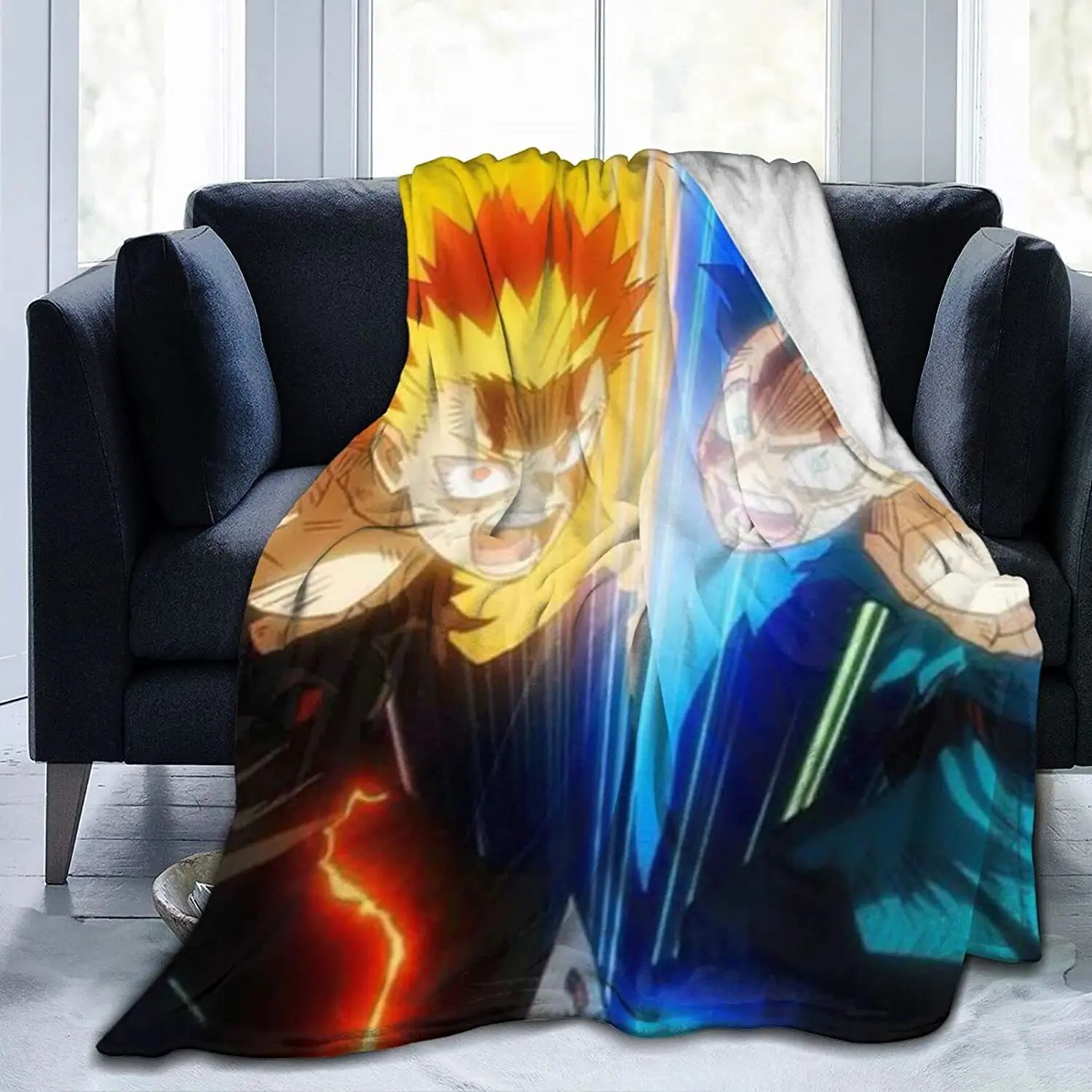

The First Part of Soft Flannel Blanket Lightweight Fleece Blanket Air Conditioner is Suitable for Bedroom Living Room Sofa