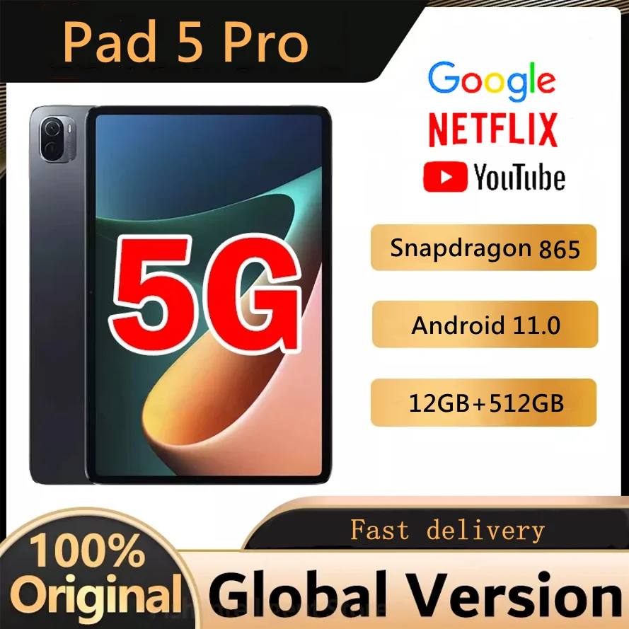

Новое поступление, планшет Android 11,0, планшет 5 Pro, телефон 8 ГБ + 256 ГБ, Snapdragon 865, планшеты, ПК, телефон с двумя SIM-картами или Wi-Fi, HD 4K Mi