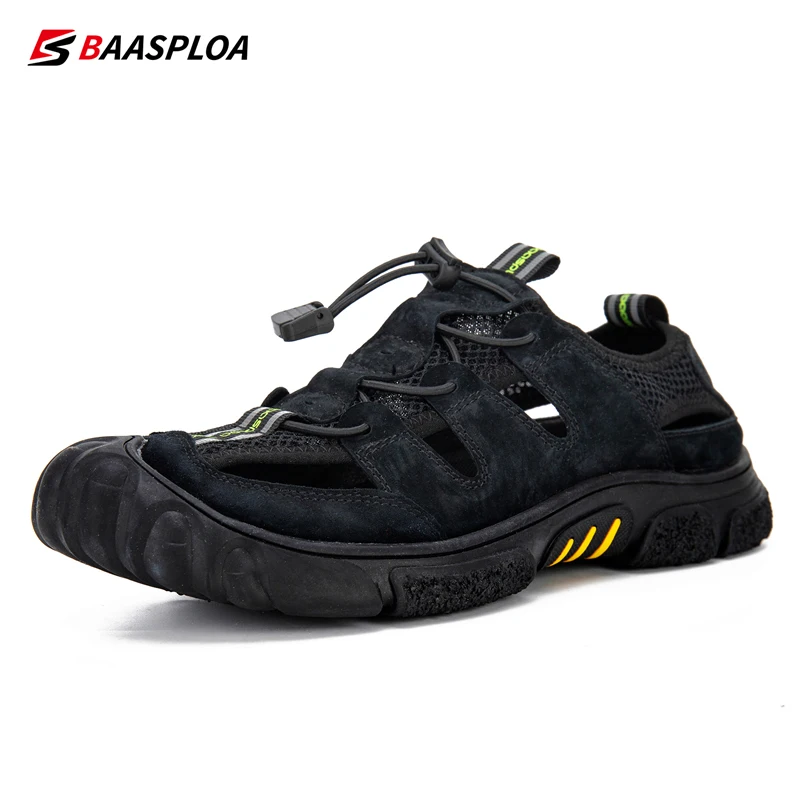 2023 Baasploa Men Upstream Shoes Summer Outdoor Shoes Breathable Aqua Shoes for Men Non-Slip Quick Drying Sandals Free Shipping