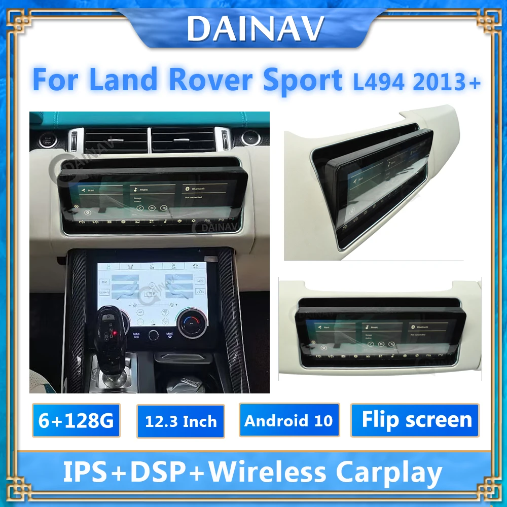 

Flip screen Android auto Car audio For Land Rover Range Rover Sport L494 2013-2017 Car Stereo radio Multimedia Player GPS