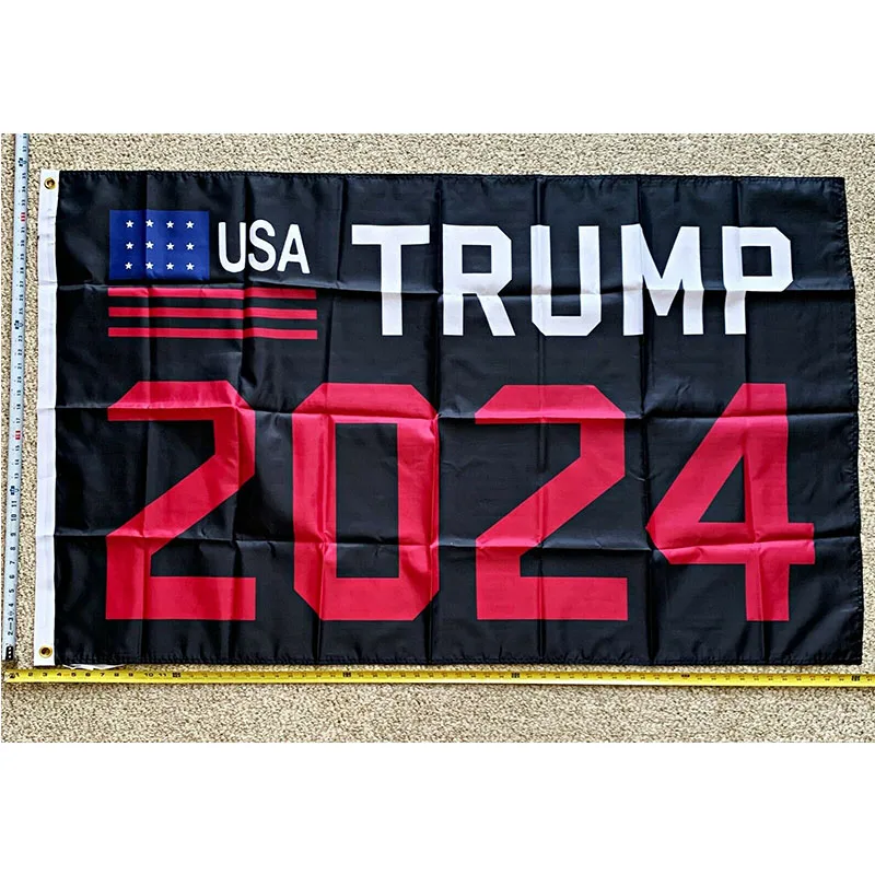 

Donald Trump Flag FREE SHIPPING Trump Won Black 2024 USA Flag Desantis Sign 3x5' yhx0278