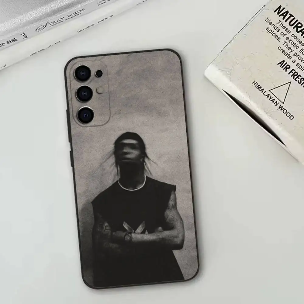 Фото Чехол для телефона T-T-travis S-Scott-Rapper-Music для Samsung S25, S24, S21, S22, S23, S30, Ultra, S20, Plus, Fe, Lite, Note, 10, черный №2