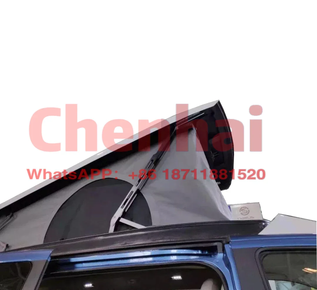 Выдвижной самовыравнивающийся механизм для подъема крыши