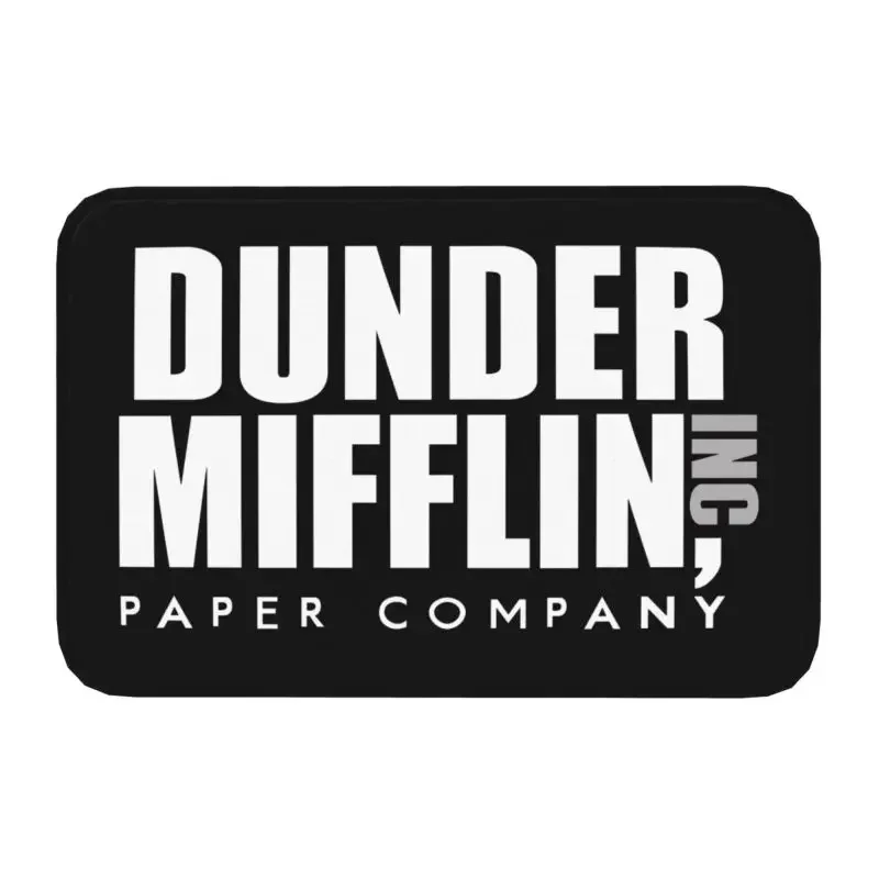 Офисный ТВ-шоу Dunder Mifflin Paper Company коврик для двери противоскользящий кухни ванной