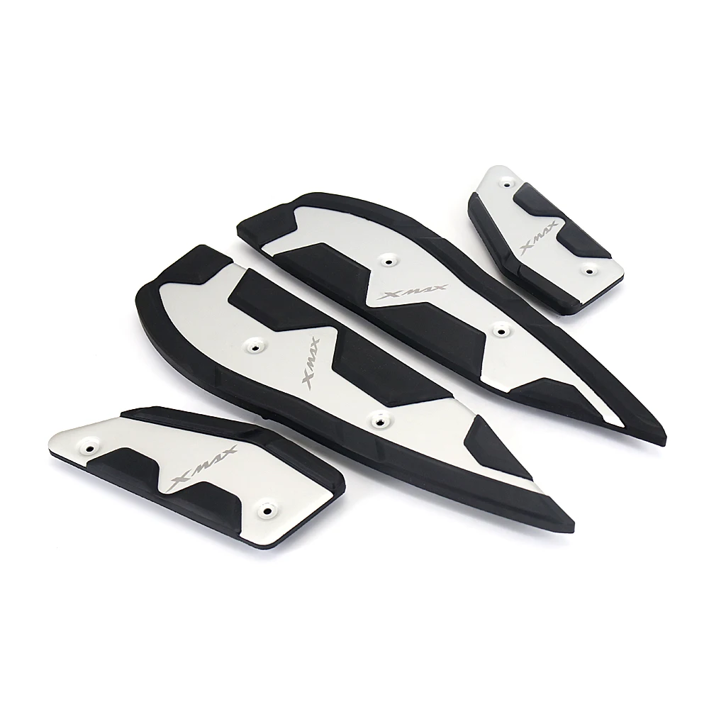 Motorcycle Foot Pedals Footrest Pads Pedal Plate For YAHAMA XMAX 125 250 300 400 2017 - 2022 XMAX400 XMAX300 XMAX250 XMAX125 images - 6