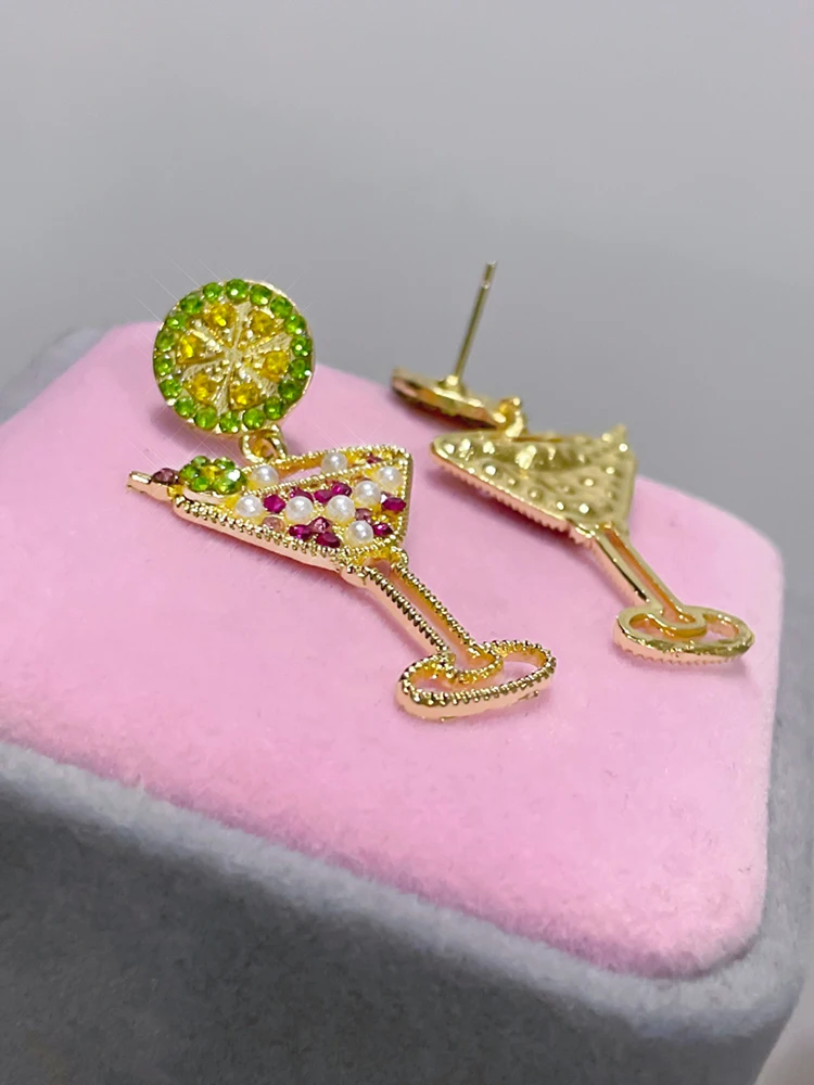 Серьги-кабики Sweet Juice новинка 2024 модные женские серьги элегантные уникальные