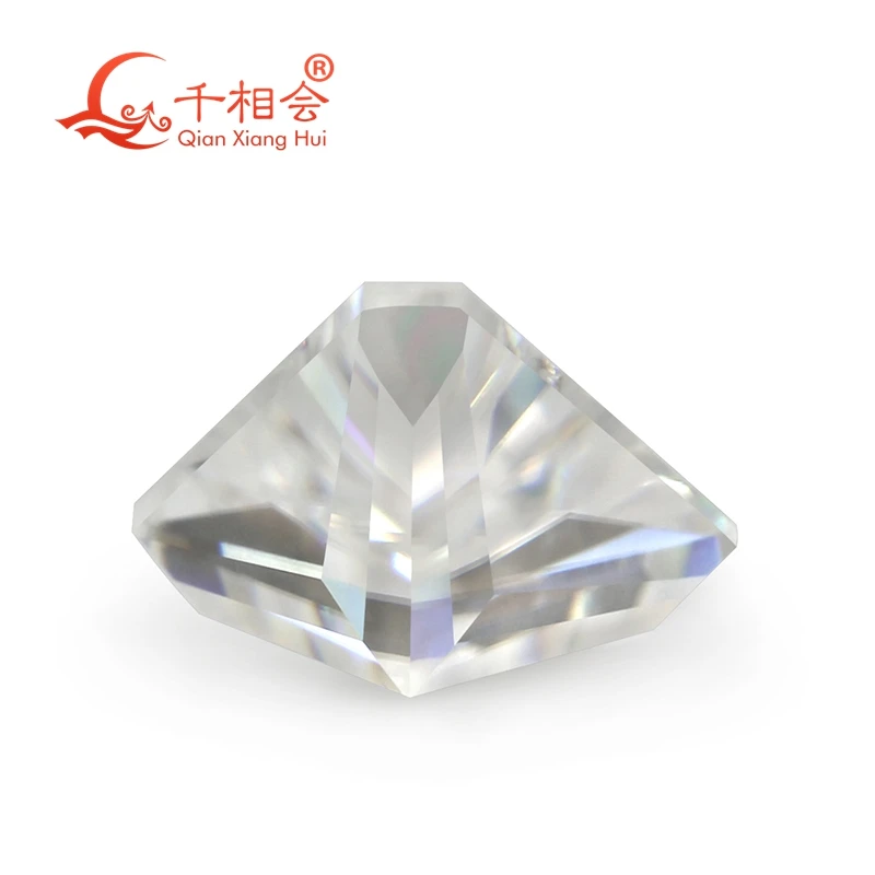 DF GH белый цвет треугольной формы огранка коннер алмазная муассанит свободный