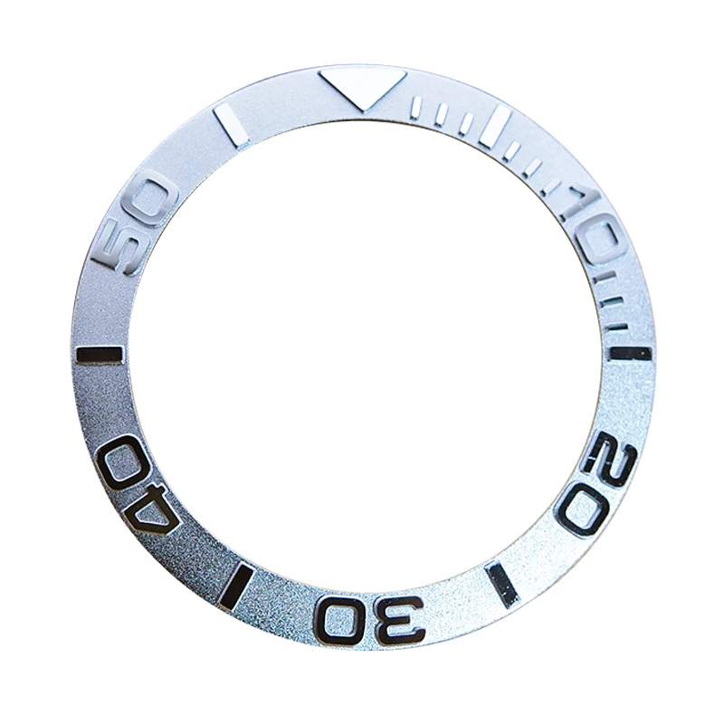 Mod 38mm Convex Character Design Ceramic Bezel Insert for Seiko SKX007 SKX009 SKX011 SRPD Watch Case Modification Parts