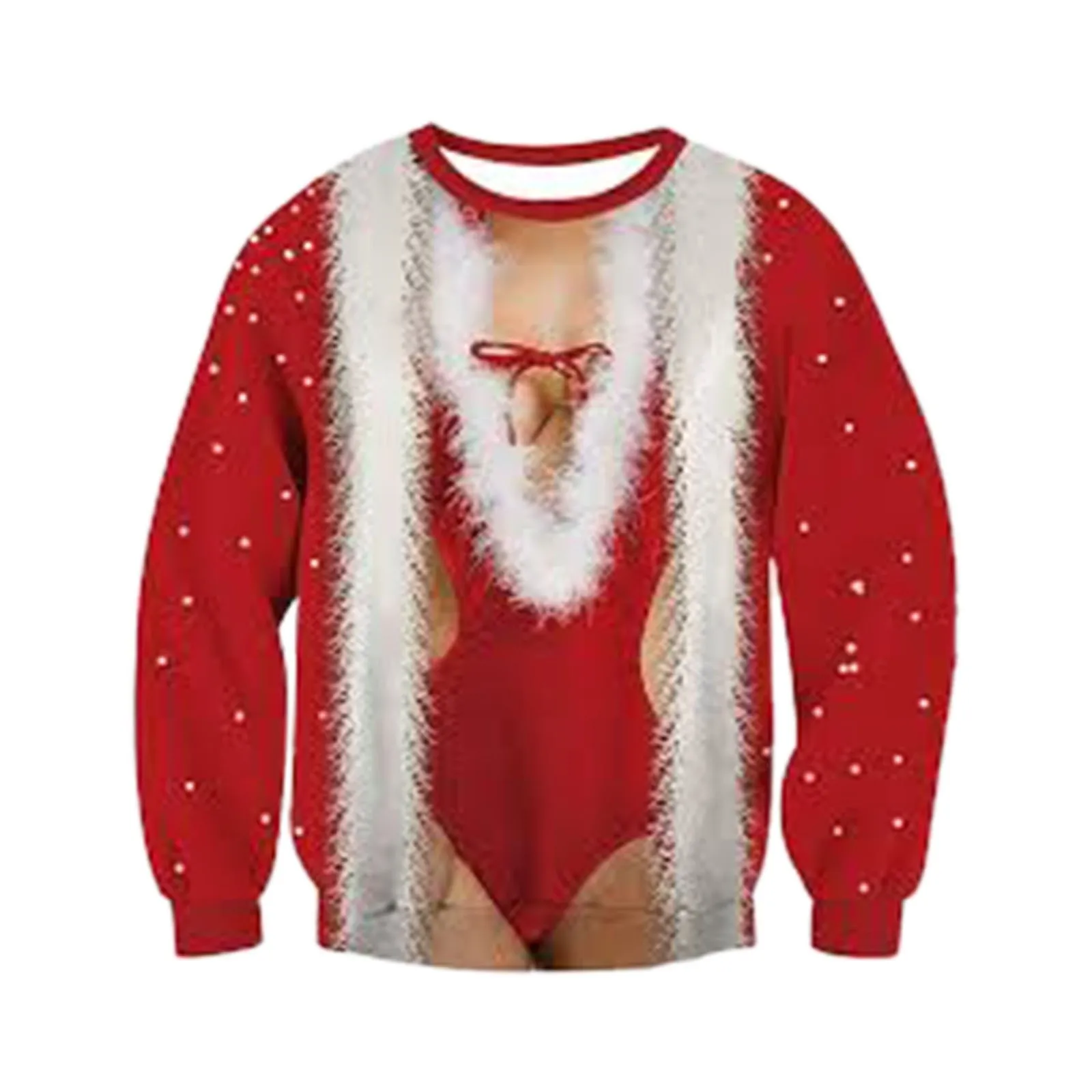 

Men's Christmas Pullovers Ugly Sweatshirt Navidad Funny Jumper Casual Graphic Pullover Themed 3d-Printed Santa-Claus sudaderas