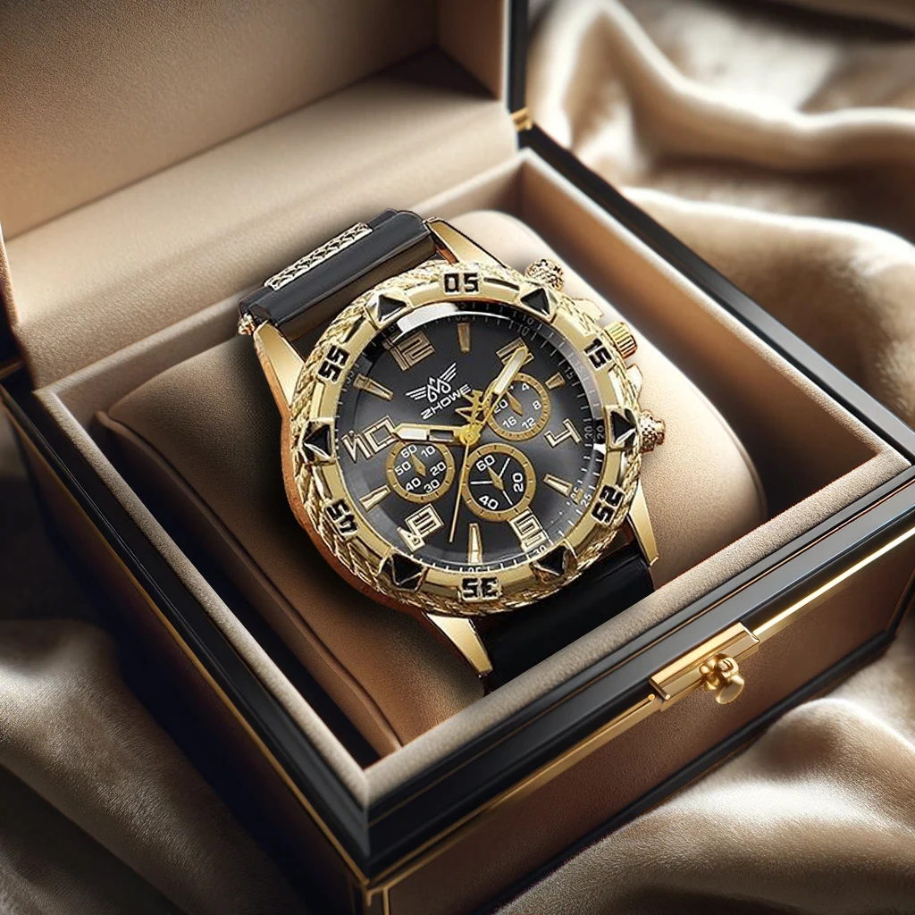 Новые Мужские Кварцевые Наручные Часы В Деловом Стиле