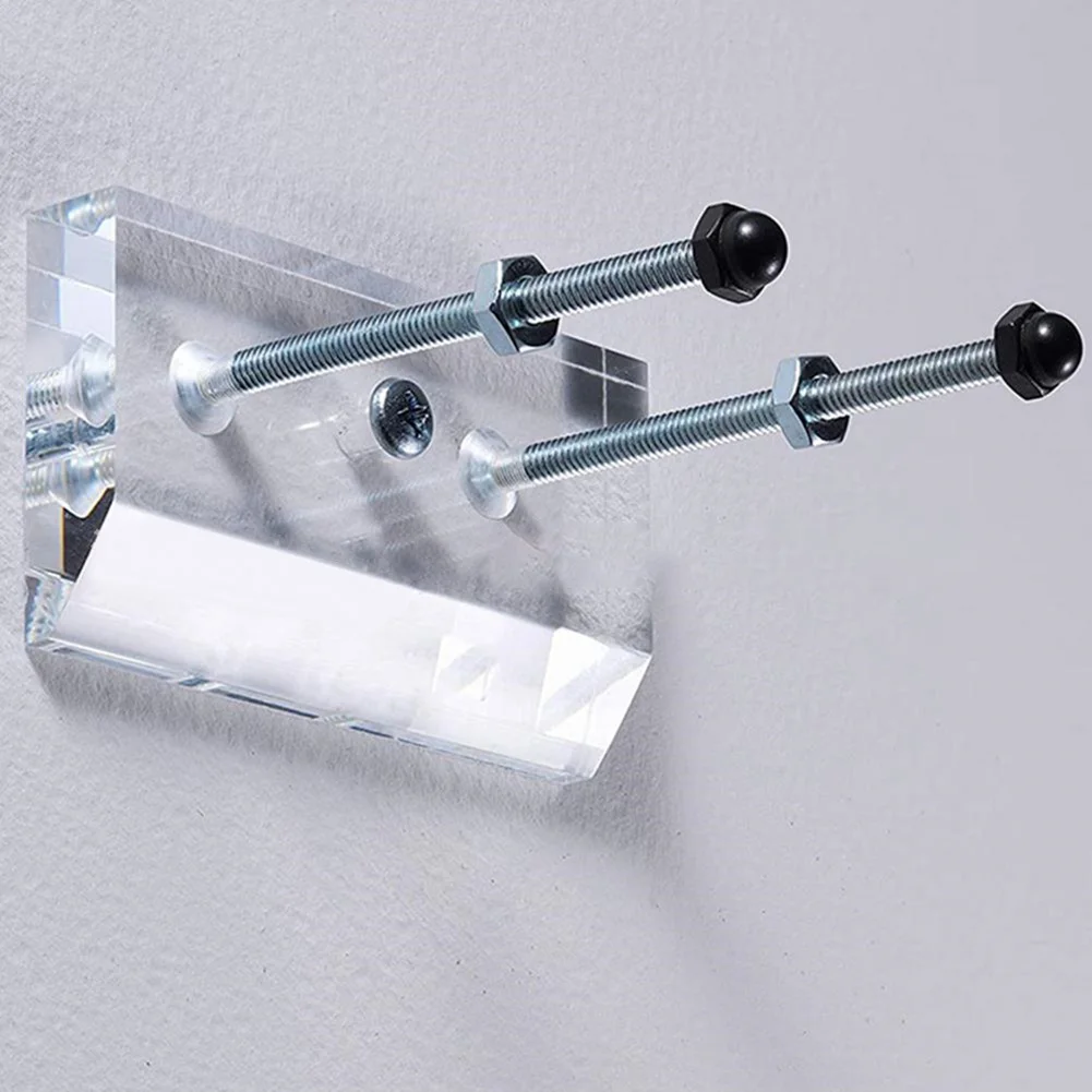 

Skateboard Wall Mount Deck Display Luxury Skateboard Storage Holder Rack Reinforced Acrylic Skate Board Stand 7.5x4x8cm