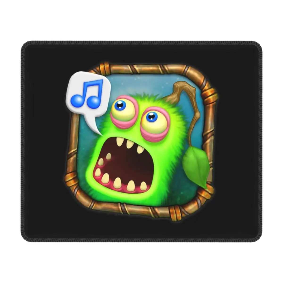 

My Singing Monsters Cartoon Mouse Pad Rubber Mousepad with Durable Stitched Edges for Gaming Laptop Desktop Video Game Mouse Mat