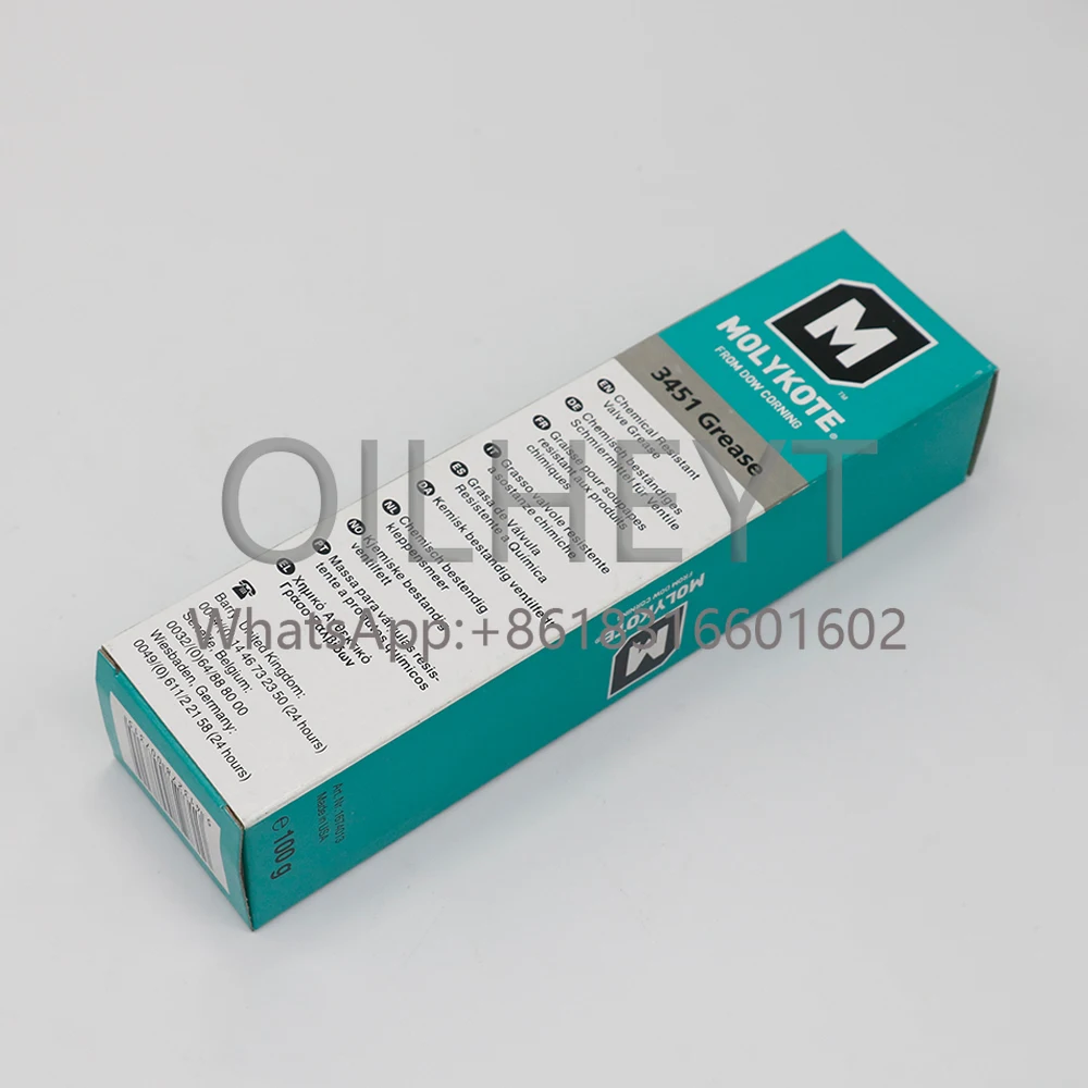 Химическая стойкая подшипниковая смазка MOLYKOTE 3451