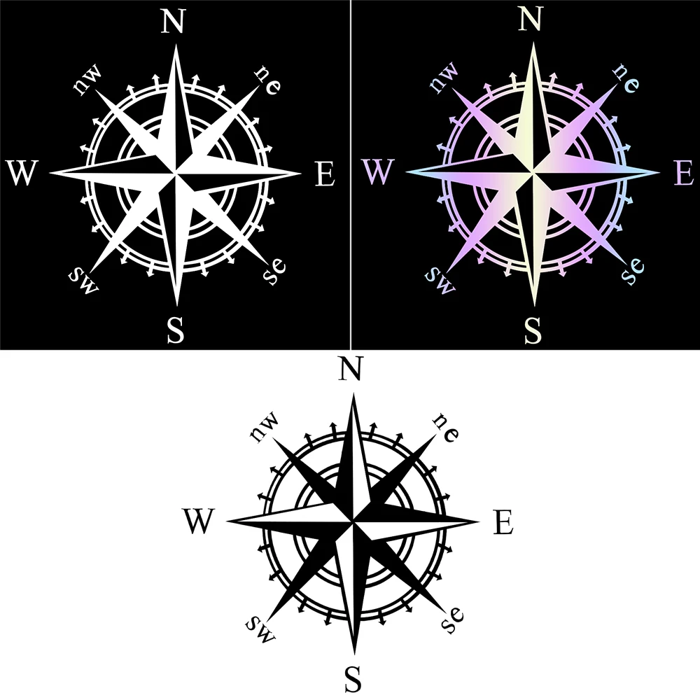 

Car Sticker Compass Rose Vinyl Decal for Subaru Forester SG SH SJ SK Outback WRX STI XV Impreza Legacy Tribeca