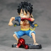 cartoon luffy doll toy new anime one piece luffy anime figure ornament pvc collect figurine doll cute toys for children gift