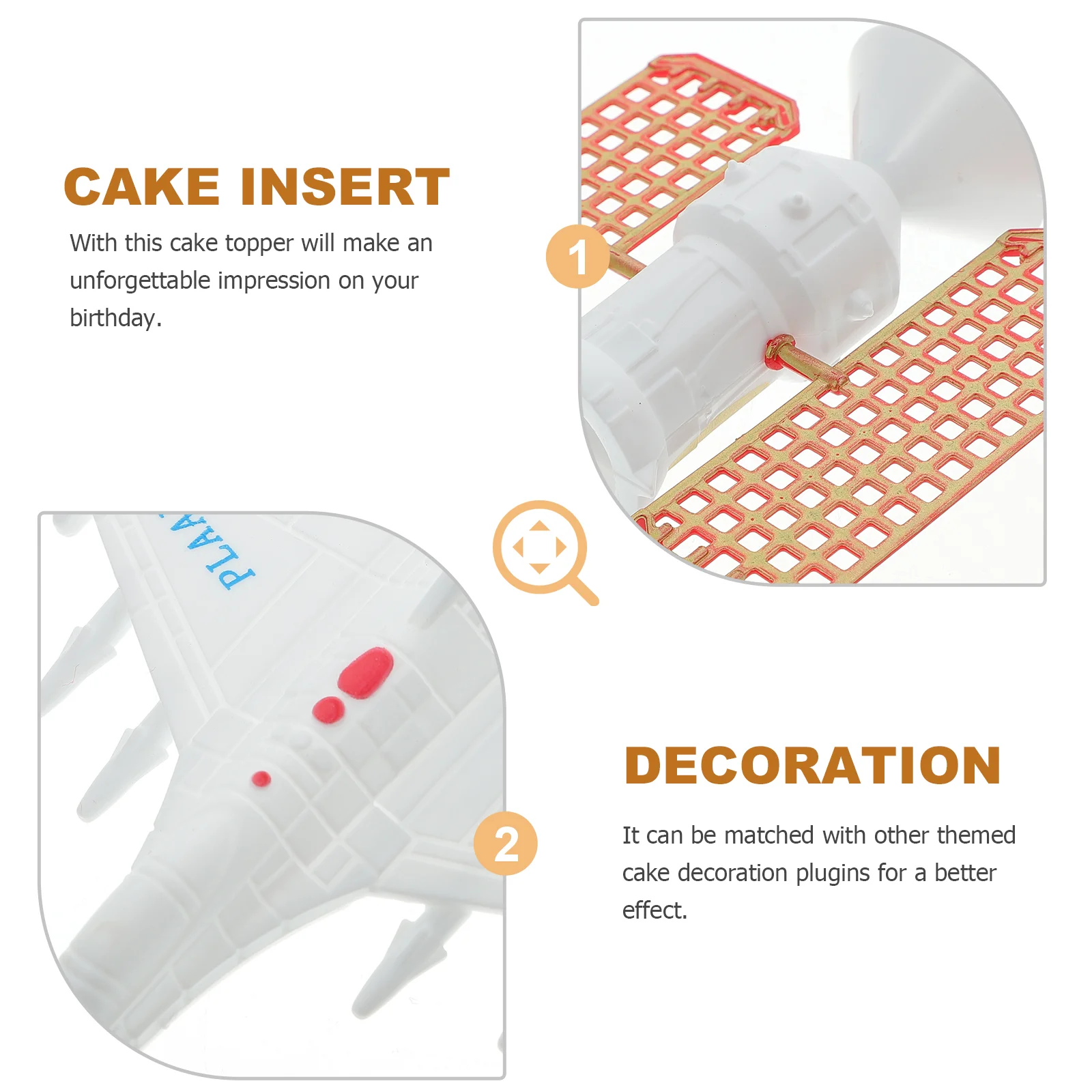 10 шт. маятниковые украшения для космического астронавта статуи самолета фигурки