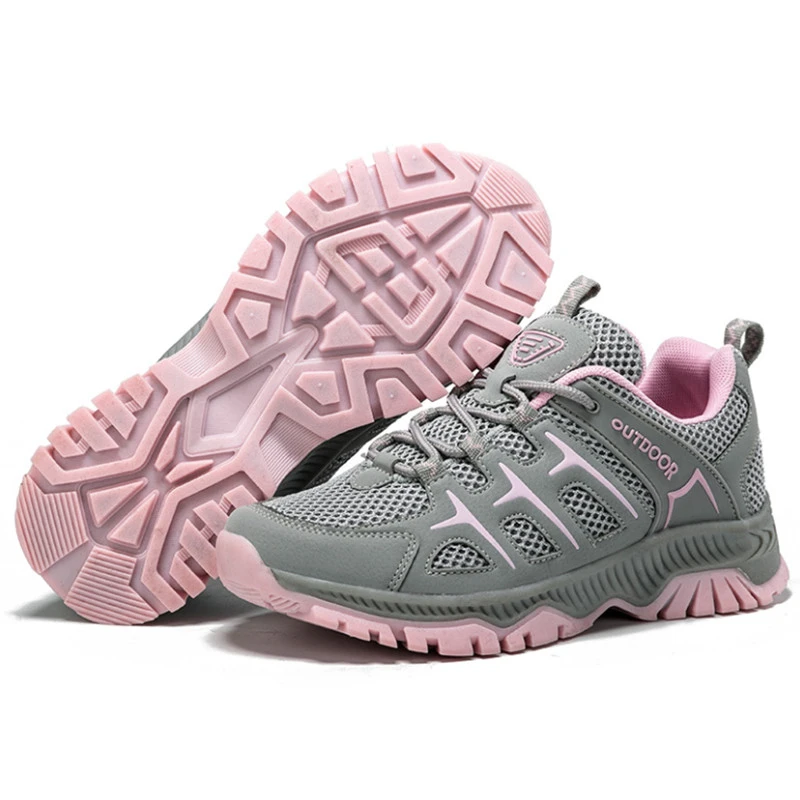 Sports shoes men's and women's running shoes non-slip walking shoes comfortable mesh breathable lightweight hiking shoes