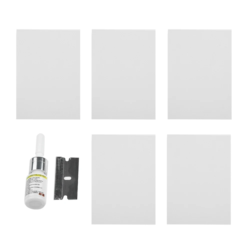 Аксессуары Riparazione del vetro Ремонт стекла Смола клей Инструмент для царапин из смолы