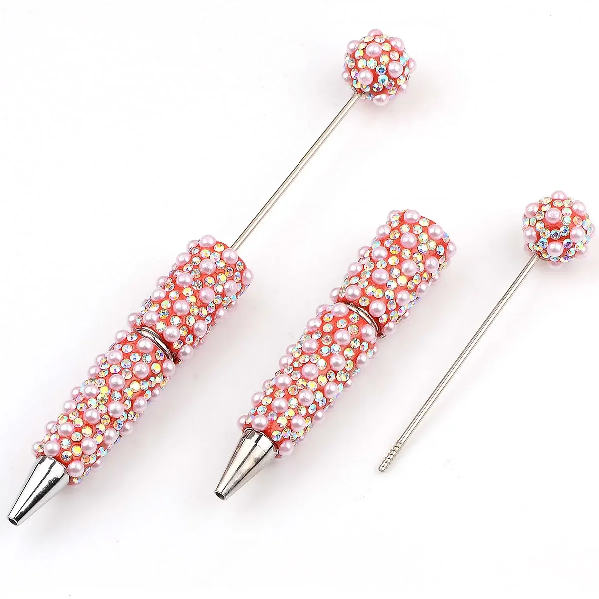 1 шт. 15 см встроенный искусственный жемчуг стразы креативная ручка из полимерной