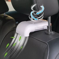 new car fan fan car cooler silent non wireless charging usb fan 3speed adjustable universal car rear seat auto cooling