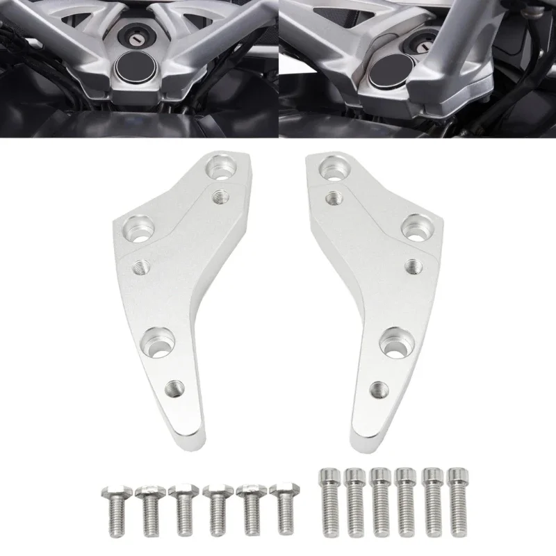 

Handlebar Clamp Risers Adapter for K1600B K1600GT K1600GTL K 1600 BGT Motorcycle Handlebar Risers D0UC