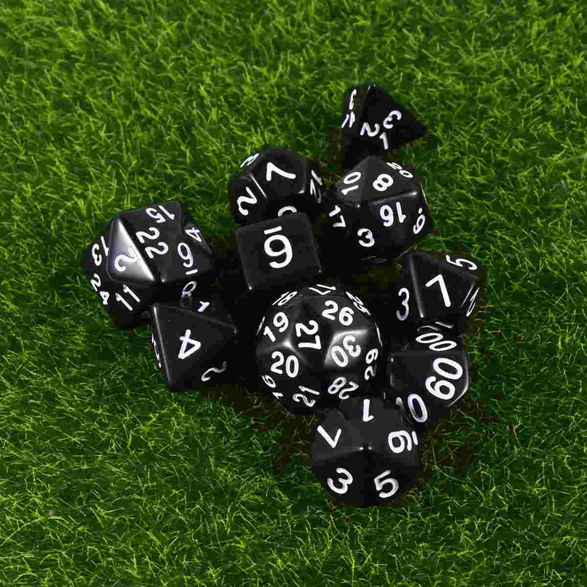 

Acrylic Polyhedron Dice Digital Dice Board Games Multi-Faceted Dice Running Group