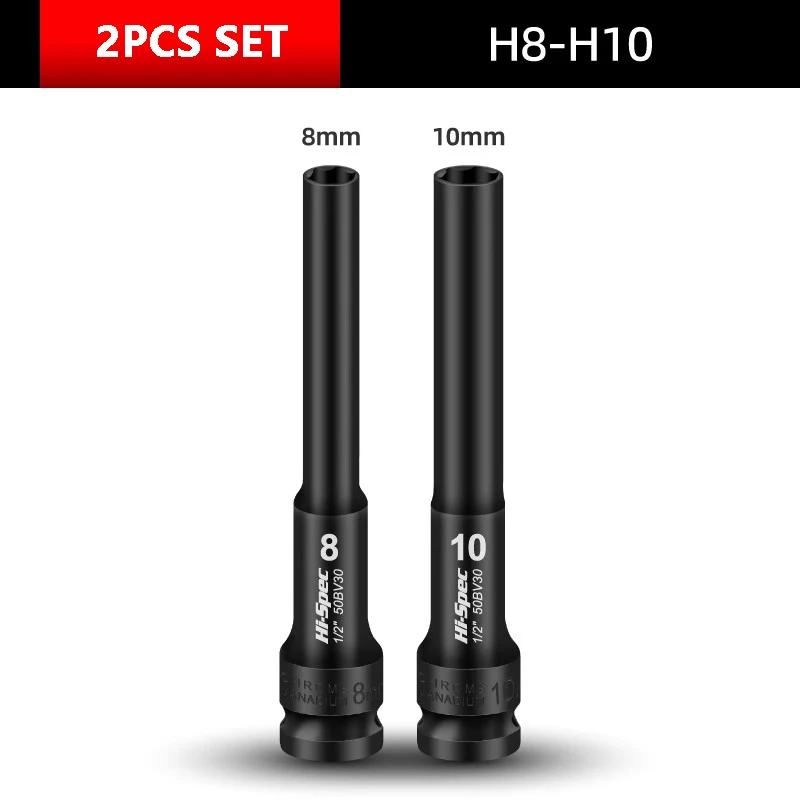 

Hi-Spec набор шестигранных головок 1/2 дюйма CR-MO