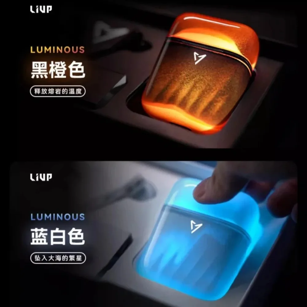 Беспроводные Bluetooth-наушники Liup Lp1 с эффектом свечения в темноте, светящиеся наушники-гарнитура с эффектом зыбучих песков, 3D объемный стереозвук, подарки (art.: 3920dacb3ced5) - 3920dacb3ced5