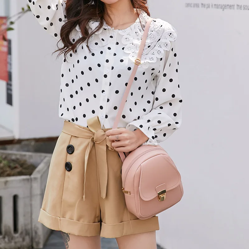 Рюкзак для девочек в Корейском стиле модный многофункциональный маленький