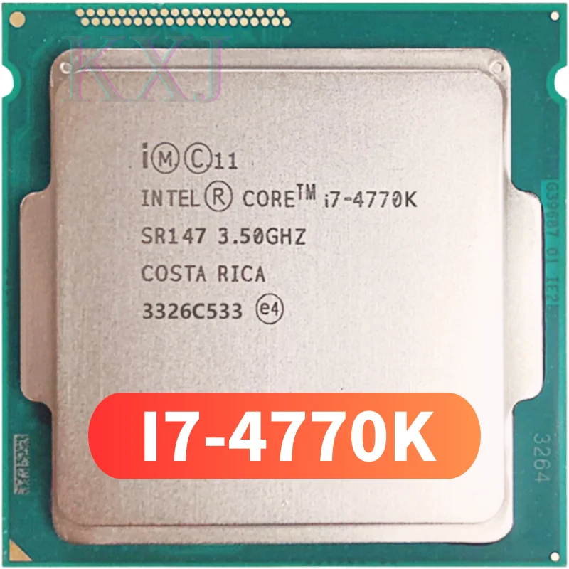 Б/у процессор Intel Core i7 4770K i7-4770K SR147 3,5 ГГц четырехъядерный процессор LGA 1150