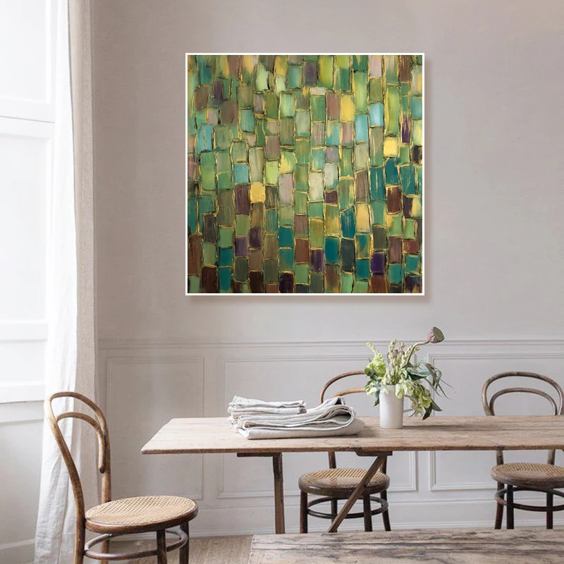 

Hand-painted Oil Painting Living Room Abstract Decorative Painting Modern Minimalist Abstract Hanging Painting Canvas Frameless