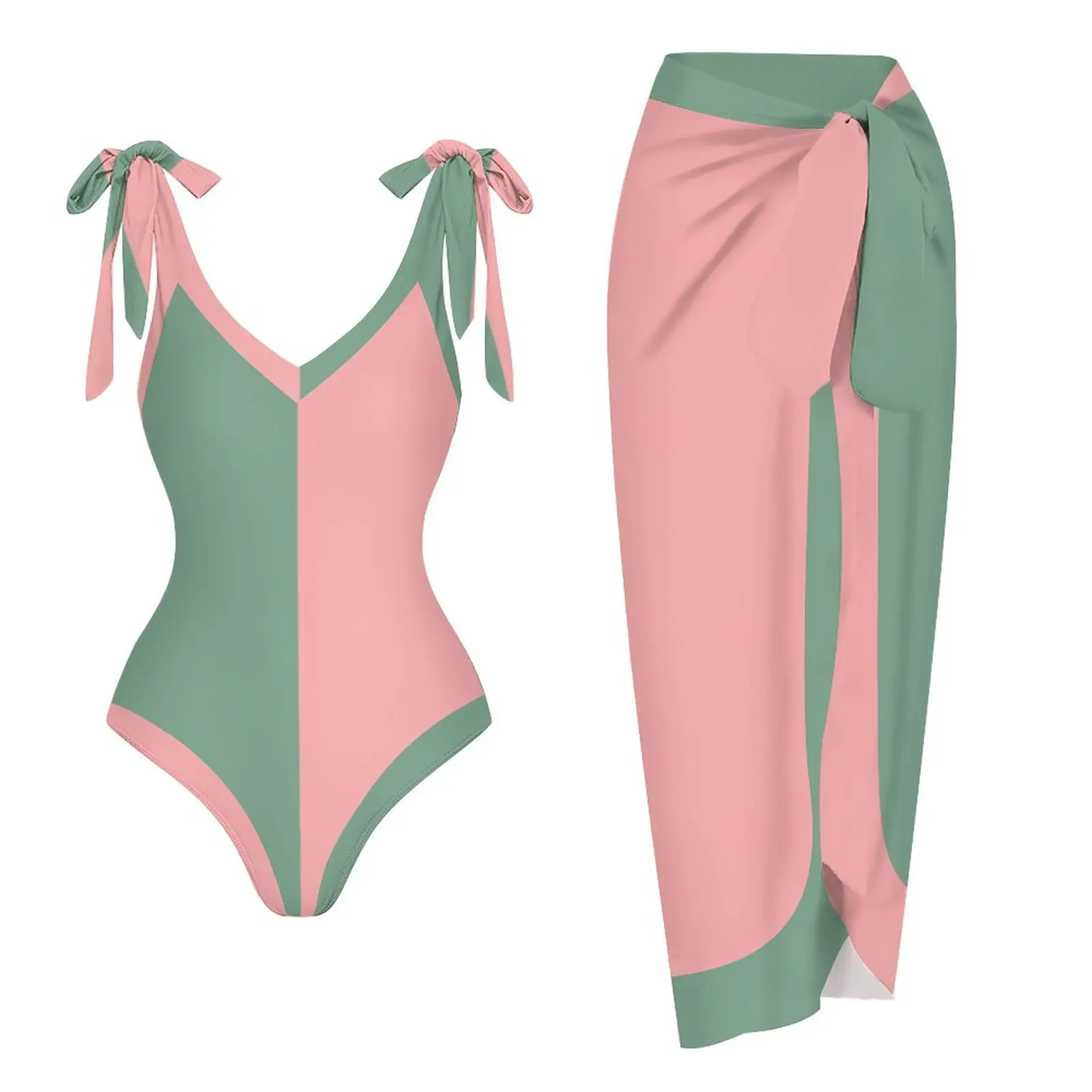 

Женский комплект бикини пуш-ап с цветочным принтом, 2023