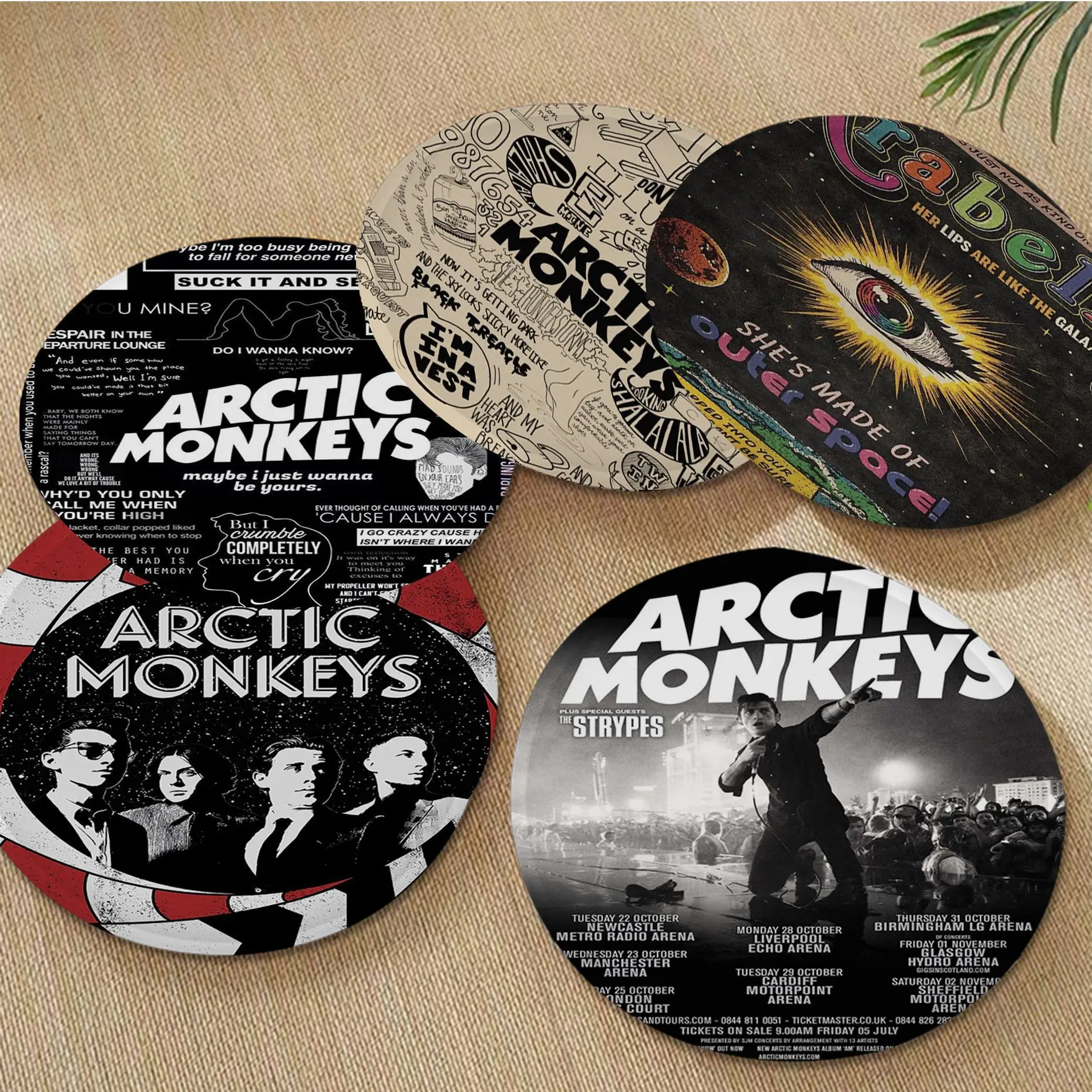 

Rock Band Arctic Monkeys Creative Seat Cushion Office Dining Stool Pad Sponge Sofa Mat Non-Slip Cushion Pads