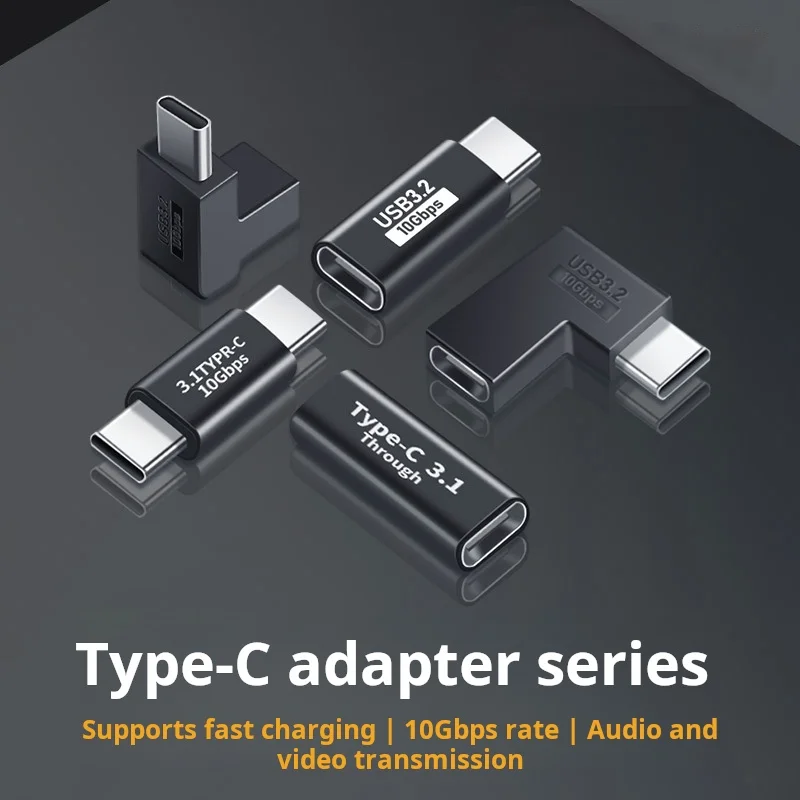 Адаптер USB3.1 Type-C A папа — мама 10 г Док-станция GEN2 TYPE-C USB
