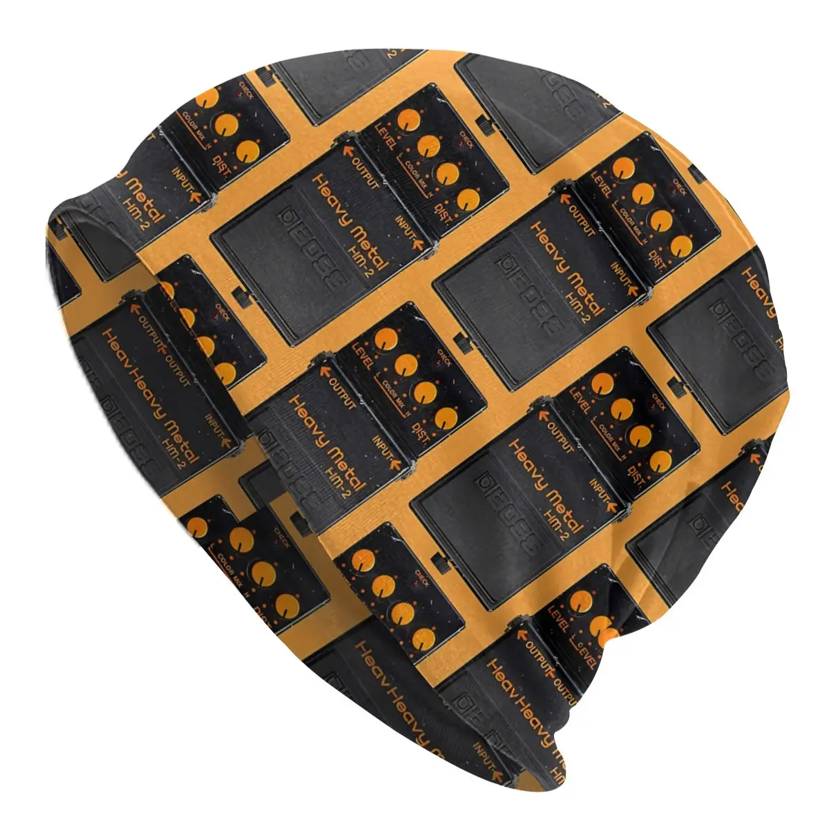 Шляпа шапки тонкие шапочки из тяжелого металла в стиле рок-музыки облегающие