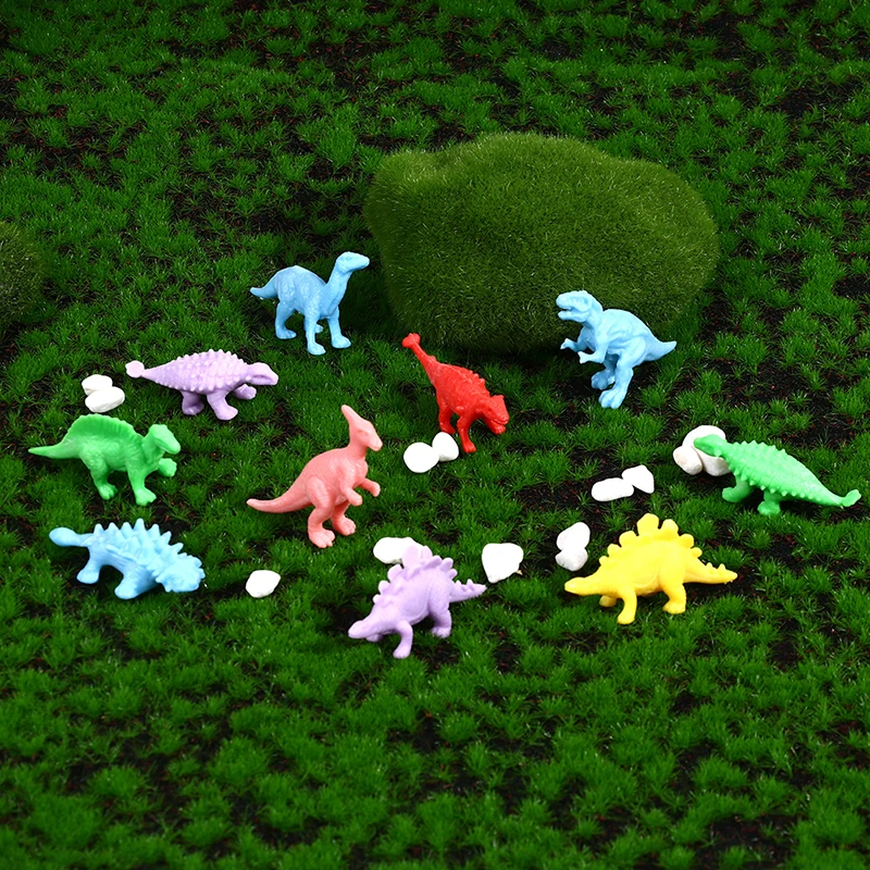 

10Pcs Mini Animals Dinosaur Simulation Toy Solid Dinosaur Model Action Figures Classic Ancient Collection