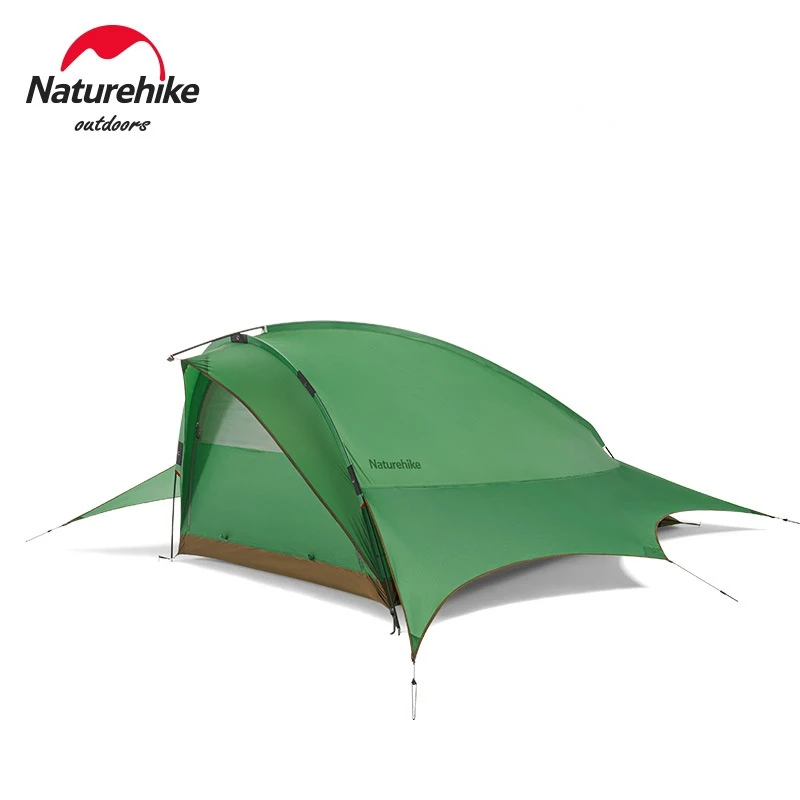 Naturehike 2022 New Flying Fish Double Tent Outdoor Lightweight Large Space Wind And Waterproof Portable Camping | Спорт и