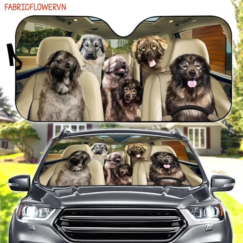 

Sarplaninac Car Sunshade, Sarplaninac Car Decoration, Dog Windshield, Dog Lovers Gift, Dog Car Sunshade, Gift For Mom, Gift For