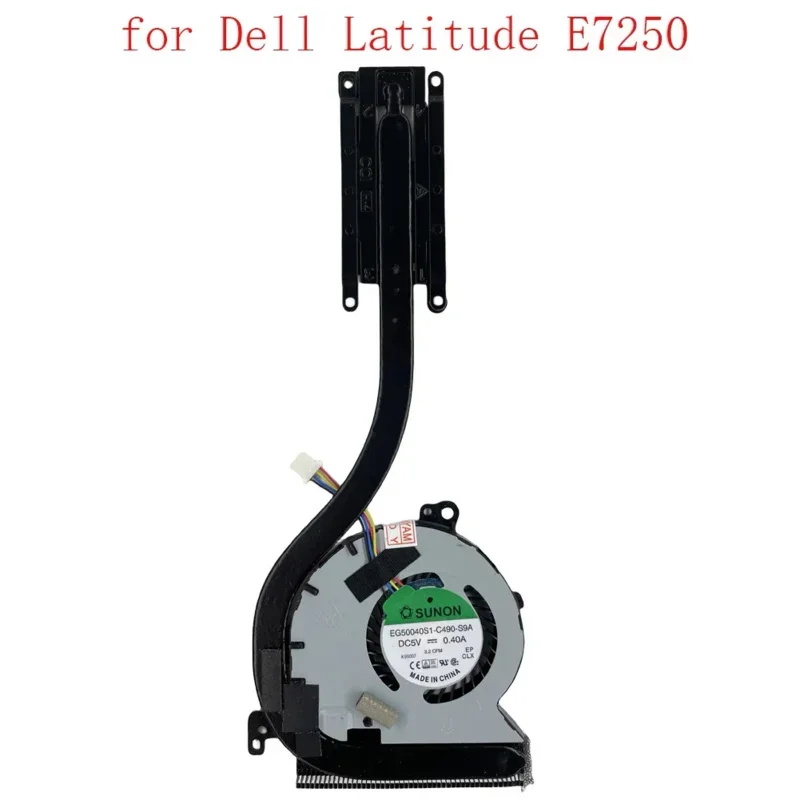 Сменный вентилятор для процессора Dell Latitude E7250 с радиатором кулером DP/N 04T1K3 4T1K3