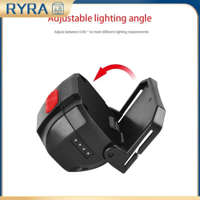 

Intelligent Sensing Head Flashlight Rotating Zoom Usb Rechargeable Floodlight Camping Supplies Waterproof Headlight High Lumens